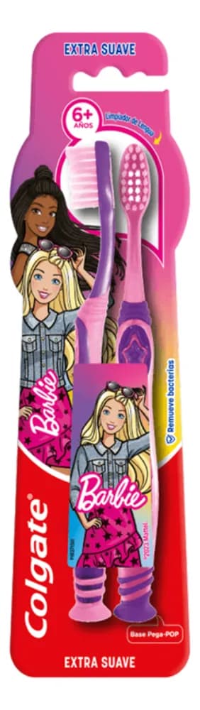 CEP COLGATE EXTRA SUAVE 2 PACK BARBIE
