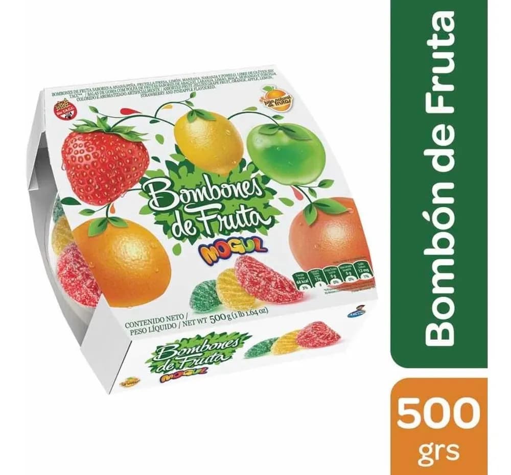 BOMBON DE FRUTA MOGUL 500 G