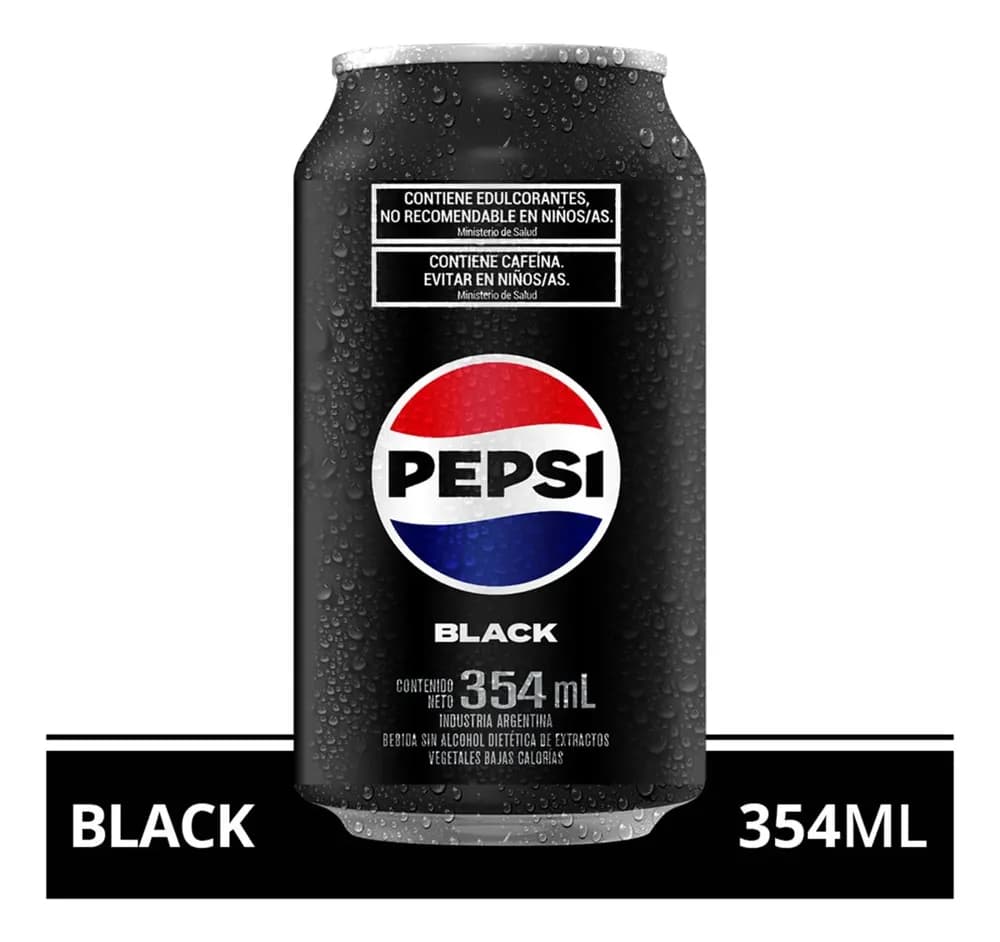 GASE PEPSI BLACK 354ML