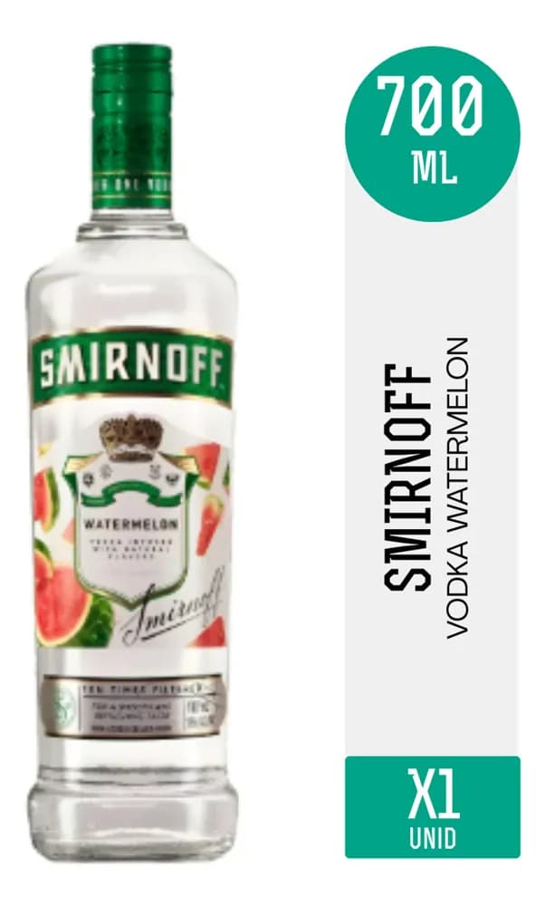 VODKA SMIRNOFF WATERMELON 700 CC