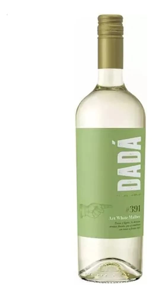 VINO DADA ART WHITE MALBEC 750 CC