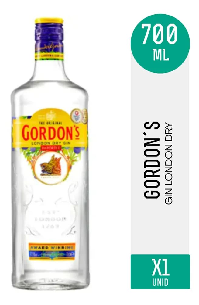 GIN TONIC GORDONS 700ML