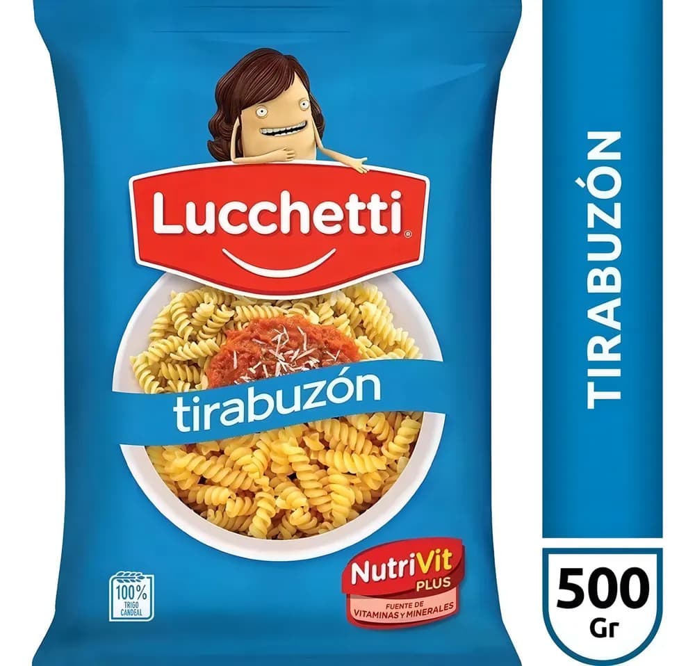FIDEO LUCCHETTI TIRABUZON 500G