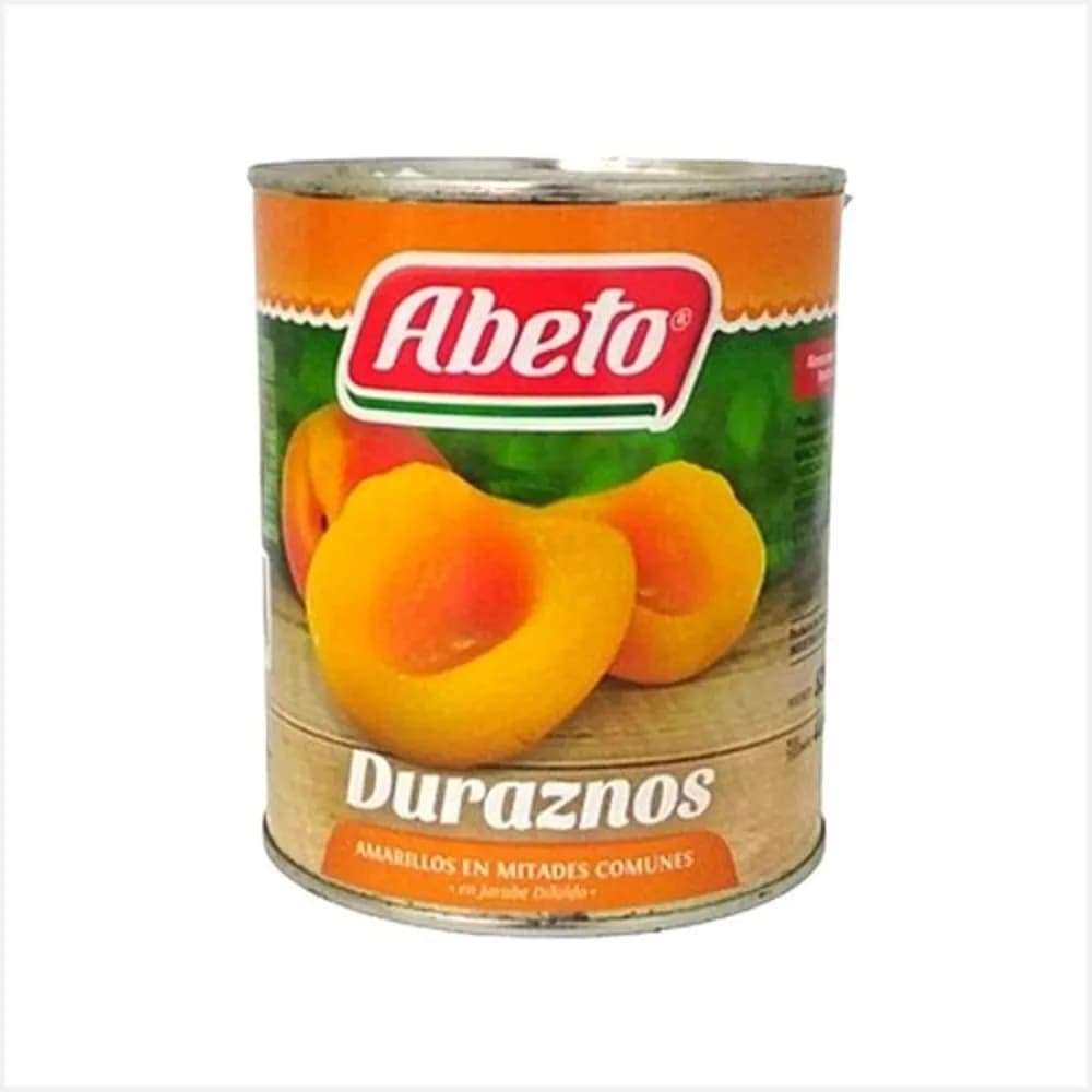 DURAZNO EN MITADES ABETO 485 G