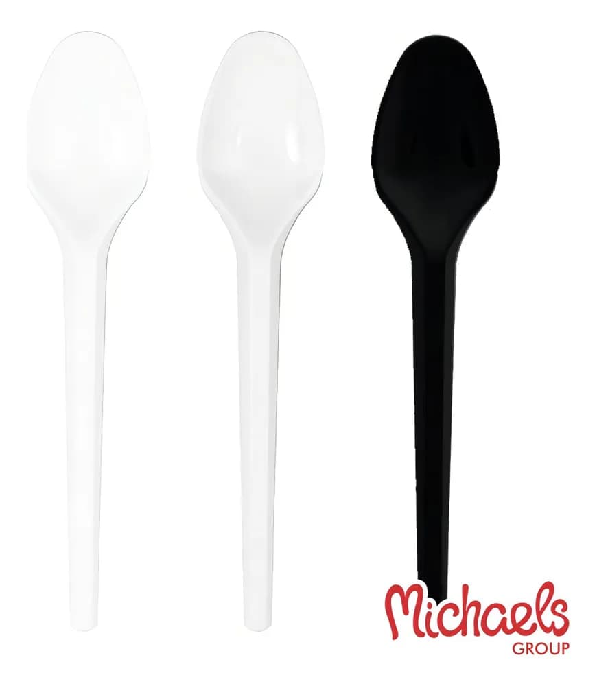 CUCHARITA PLASTICO DESCARTABLE X50