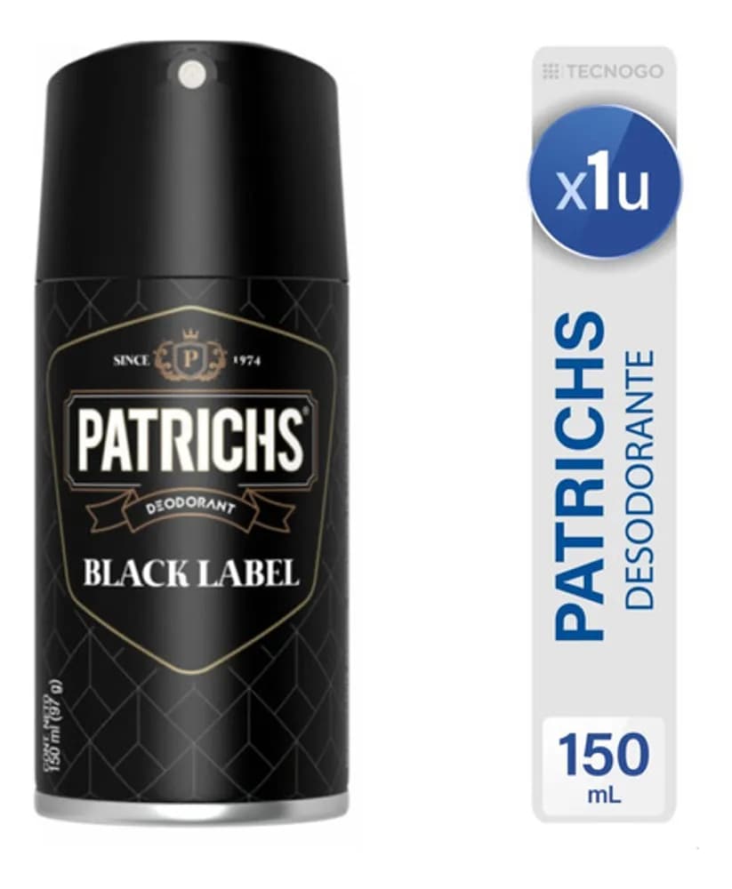 DEOPERFUME PATRICHS BLACK LABEL