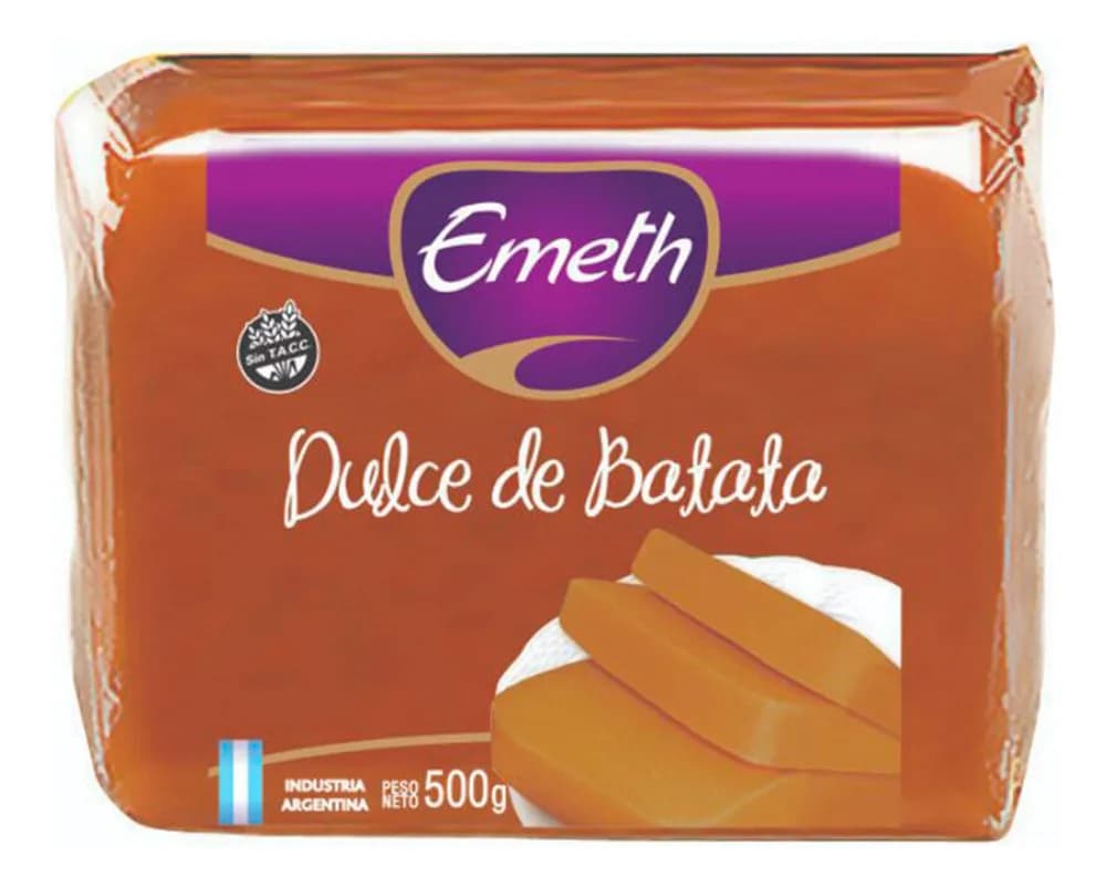 DULCE DE BATATA EMETH 500 G