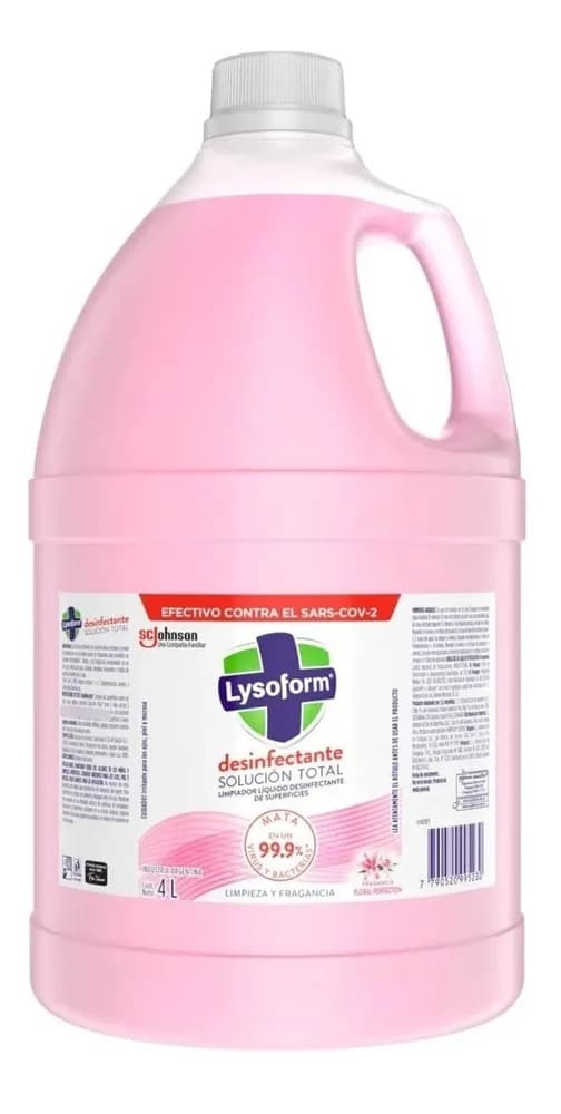 DESINF PARA PISO LYSOFORM FLORAL 4L