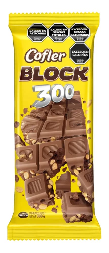 CHOCO COFLER BLOCK 300 G