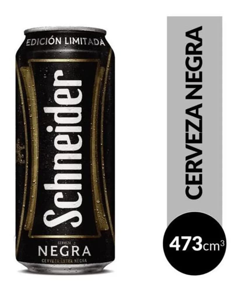 CERV SCHNEIDER NEGRA 473 CC