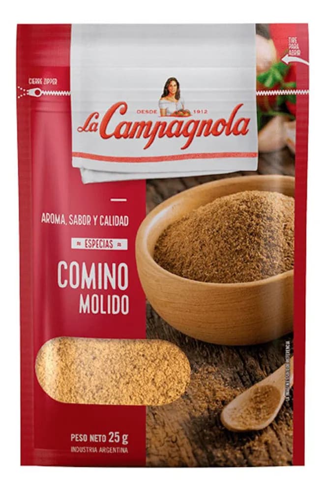 ESPECIAS COMINO MOLIDO 25G