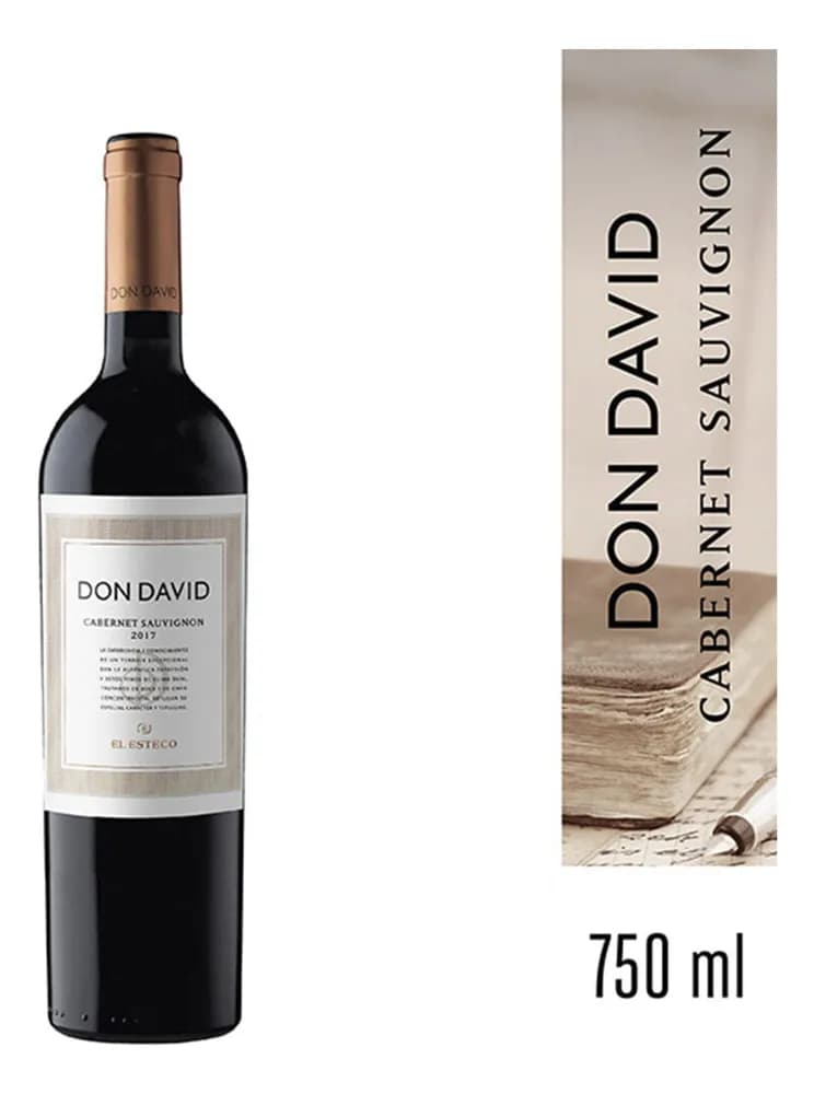 VINO DON DAVID CABERNET SAUVIGNON 750 CC