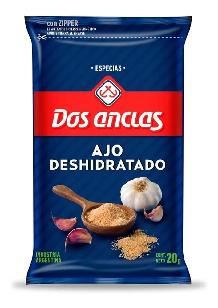 AJO DOS ANCLAS DESHIDRATADO 20G