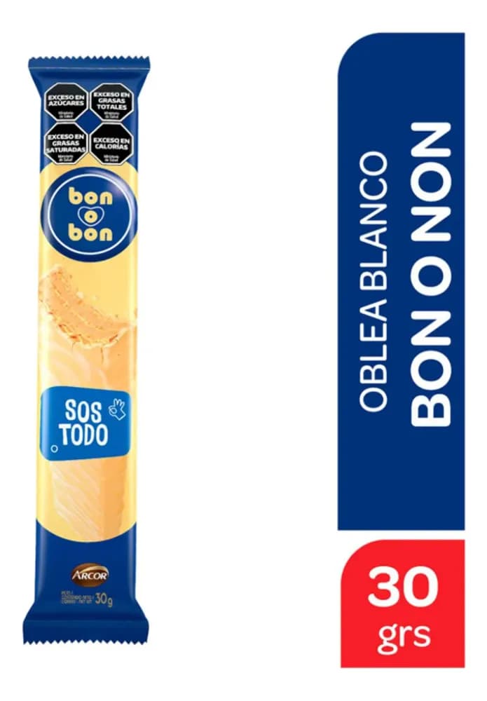 BON O BON OBLEA BLANCO 30G