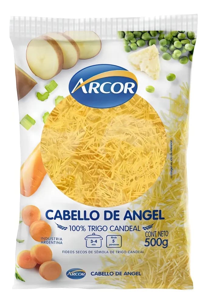 FIDEO ARCOR CABELLO DE ANGEL 500G