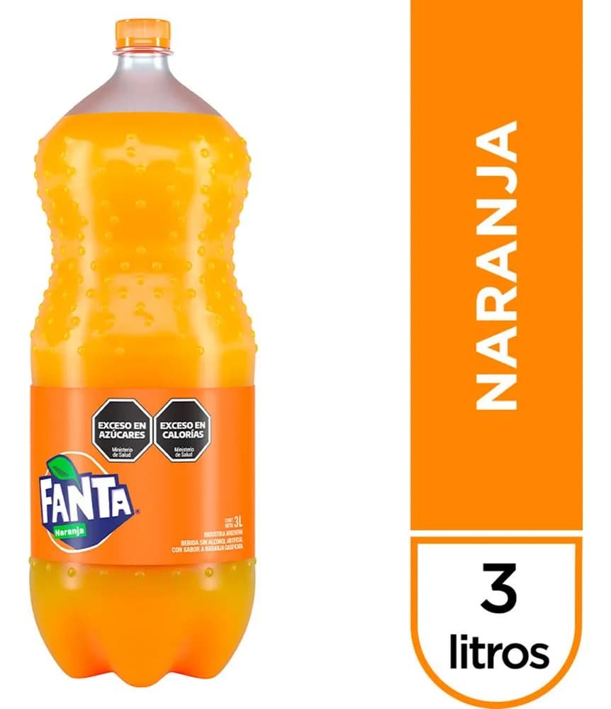 GASE FANTA NARANJA 3 L