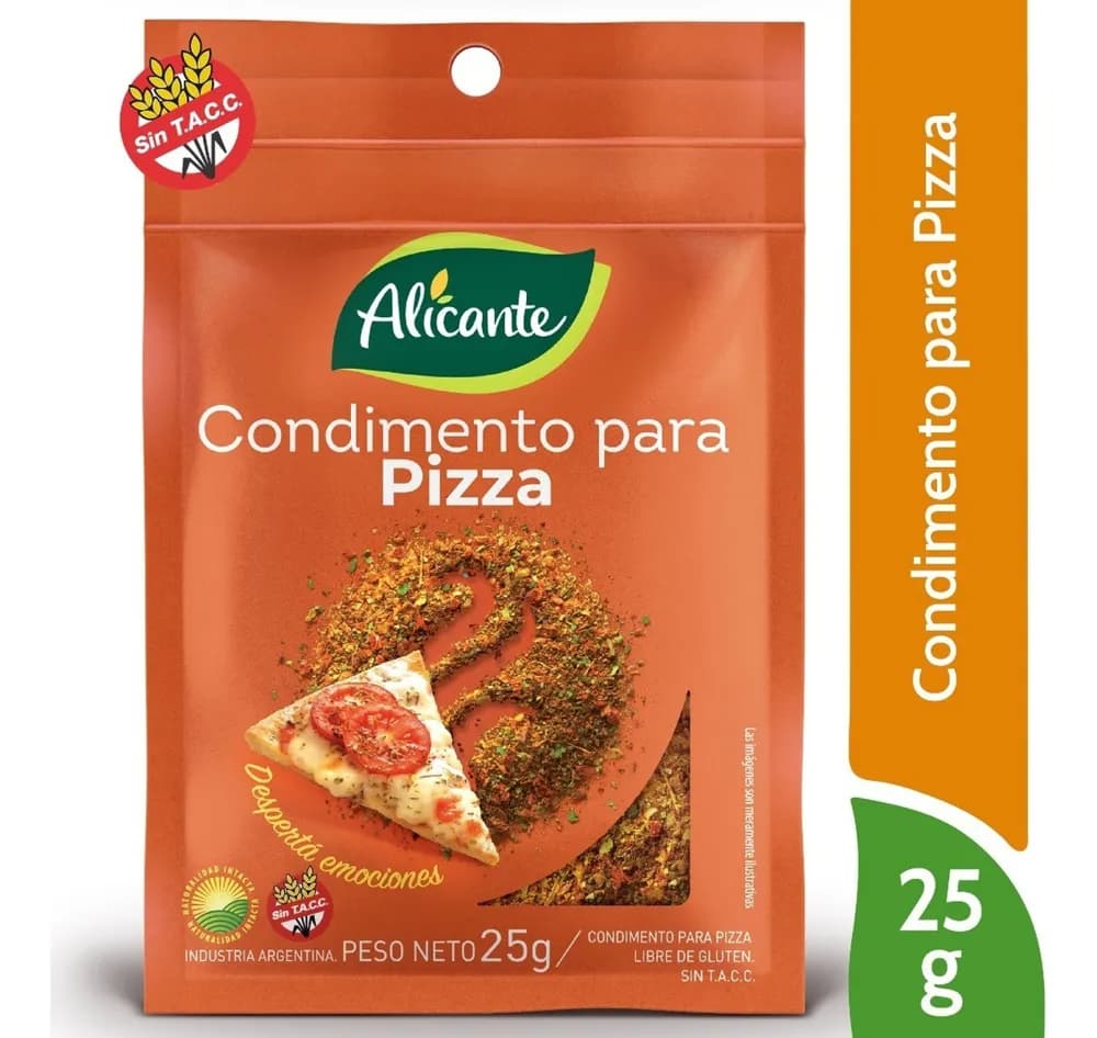 COND PARA PIZZA ALICANTE 25G
