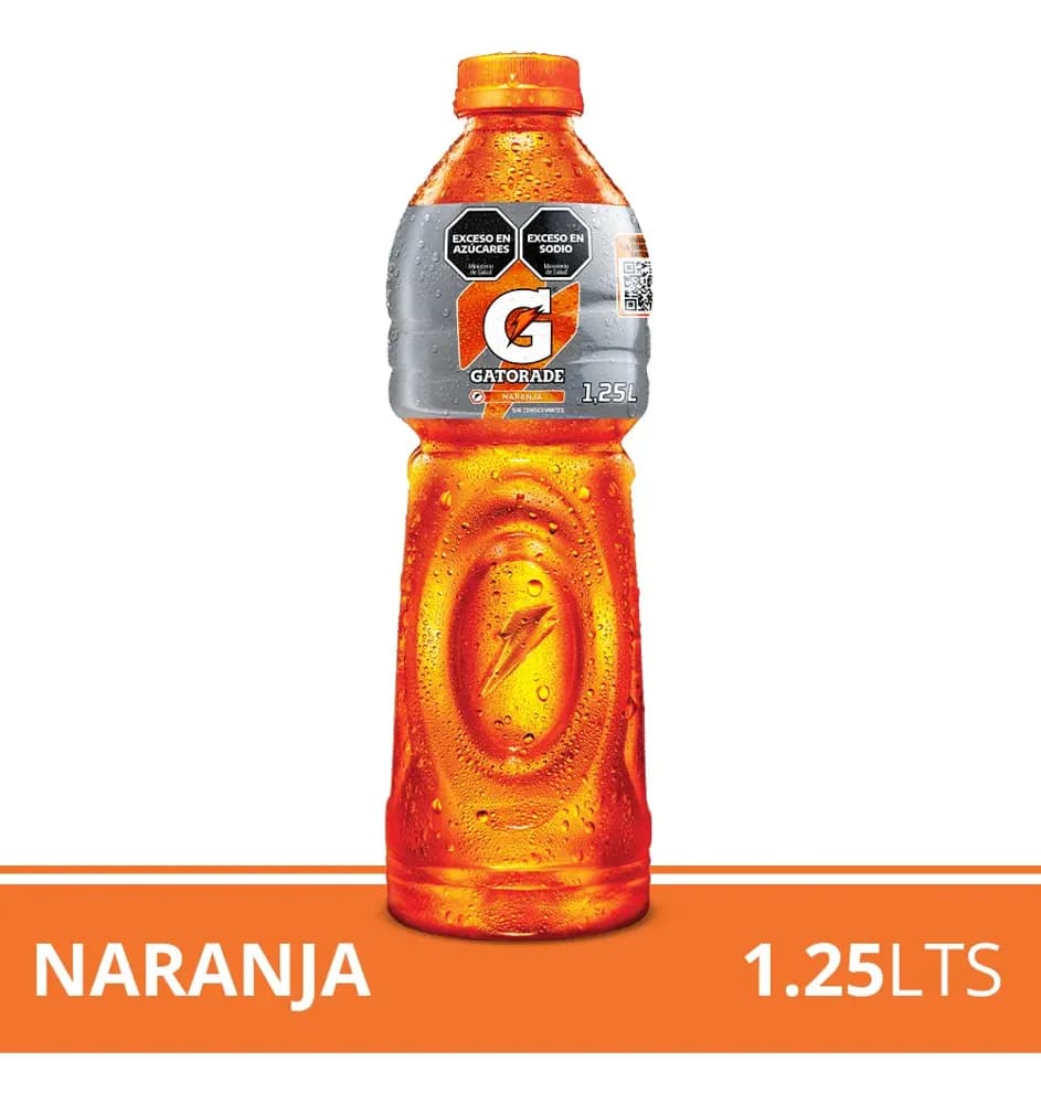GATORADE NARANJA 1,25L