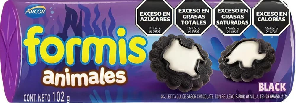 GALLE ARCOR FORMIS ANIMALES BLACK 102G
