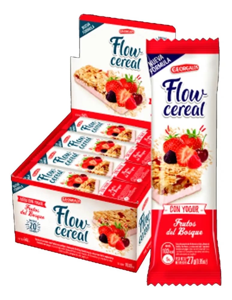 BARRA DE CEREAL FLOW FRUTOS DEL BOSQ