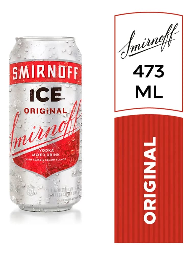 VODKA SMIRNOFF ICE ORIGINAL 473 CC