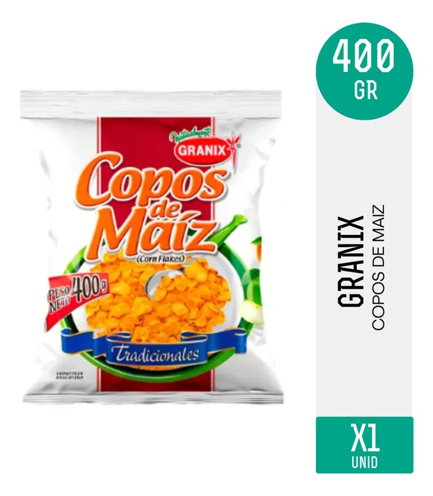 CEREALES COPOS DE MAIZ TRADICIONALES GRANIX 400G