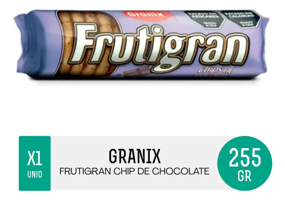 GALLE FRUTIGRAN CHIPS DE CHOCOLATE GRANIX 250G