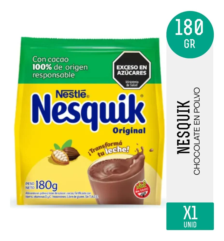 CACAO NESQUIK NESTLE 180G