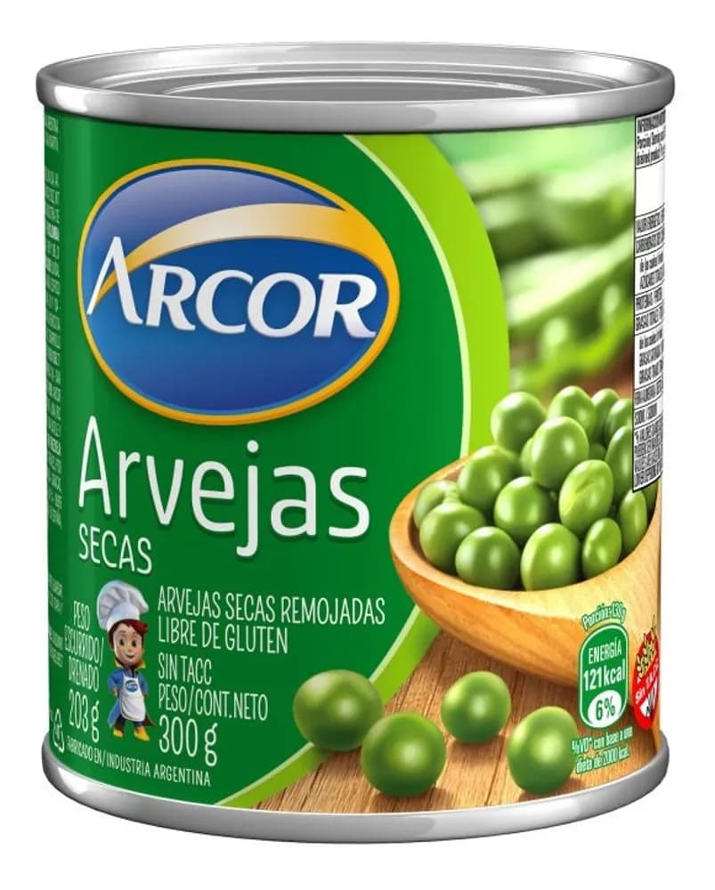 ARVEJA ARCOR 300g