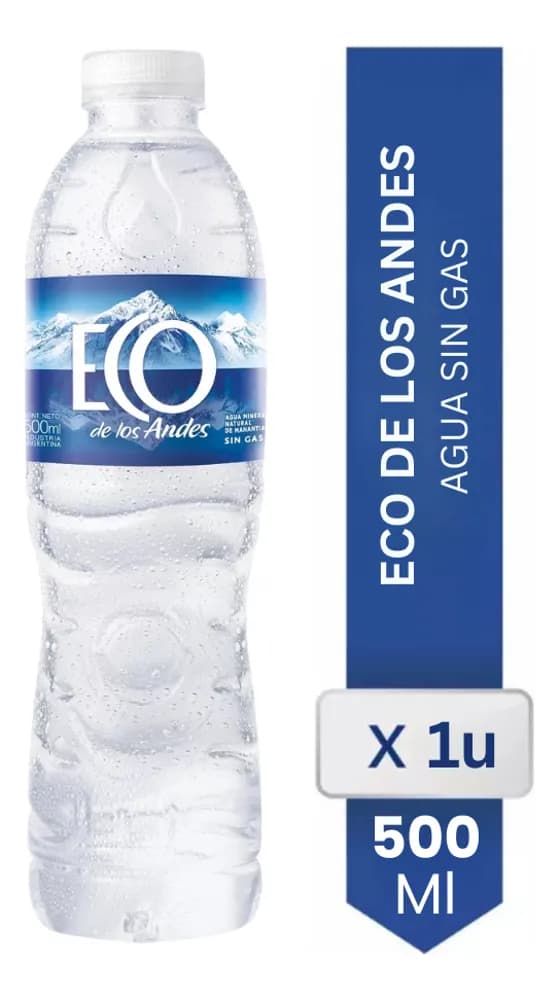 AGUA ECO DE LOS ANDES 500 CC