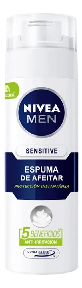 ESPUMA DE AFEITAR SENSITIVE NIVEA 200ML