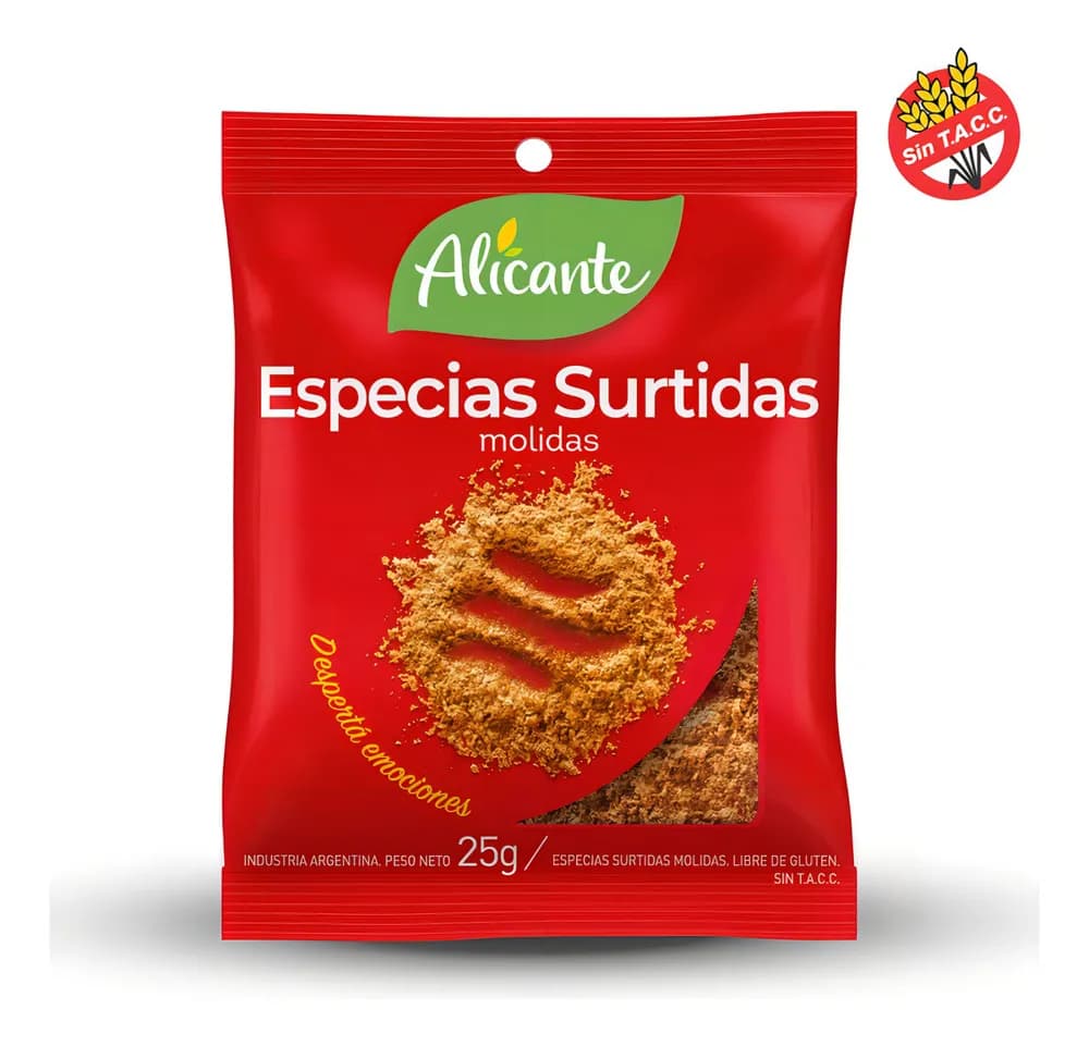 ESPECIAS SURTIDAS ALICANTE 25G