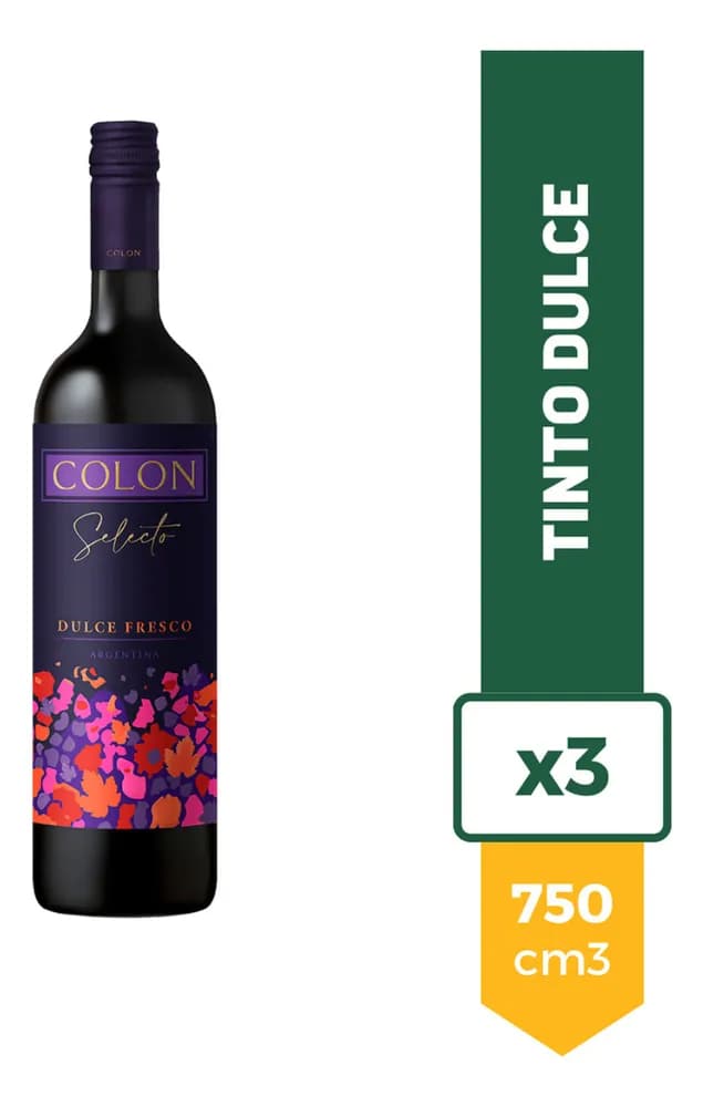 VINO COLON SELECTO ROSADO FRESCO 750 CC