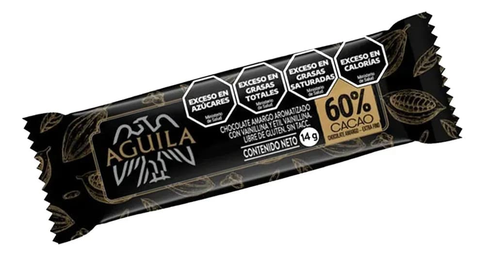 BARRITA AGUILA 60% CACAO 14 G