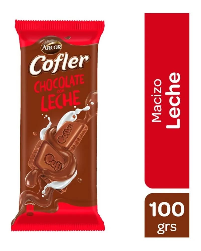 CHOCO COFLER CHOCOLATE CON LECHE 100G