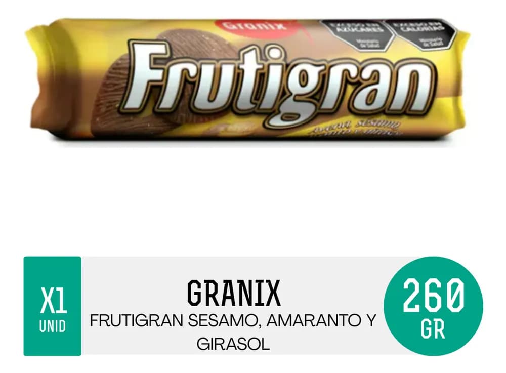 GALLE FRUTIGRAN SALVADO GRANIX 250G