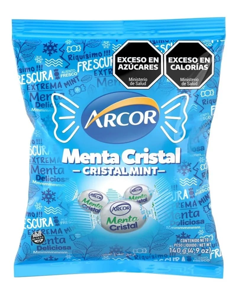 CARA ARCOR MENTA CRISTAL 140 G