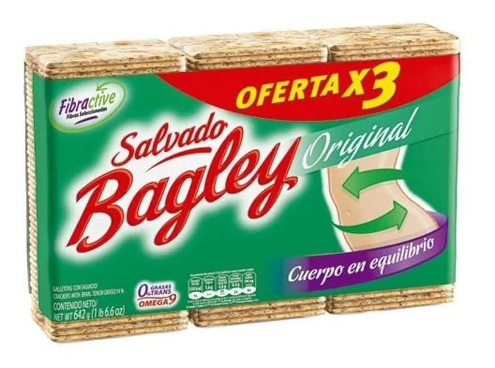 GALLE CEREALES CON SALVADO BAGLEY X3