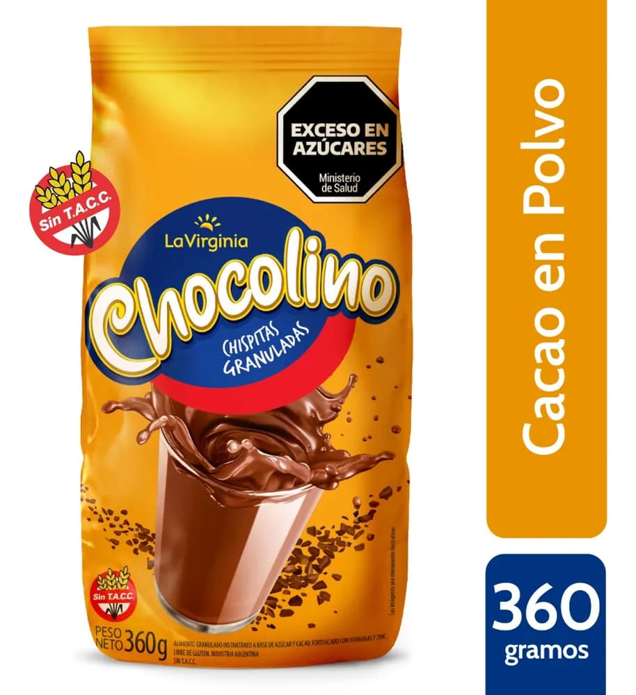 CACAO CHOCOLINO LA VIRGINIA 360G