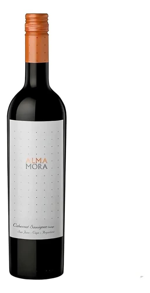 VINO ALMA MORA CABERNET SAUVIGNON 750 CC