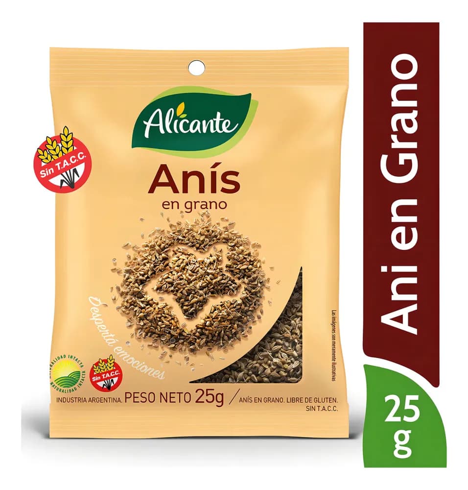 ANIS EN GRANO ALICANTE 25G