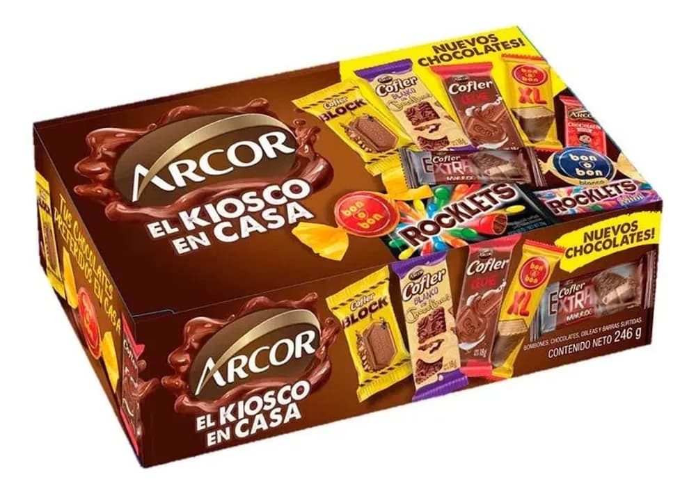CAJA BON O BON KIOSCO EN CASA ARCOR 228G