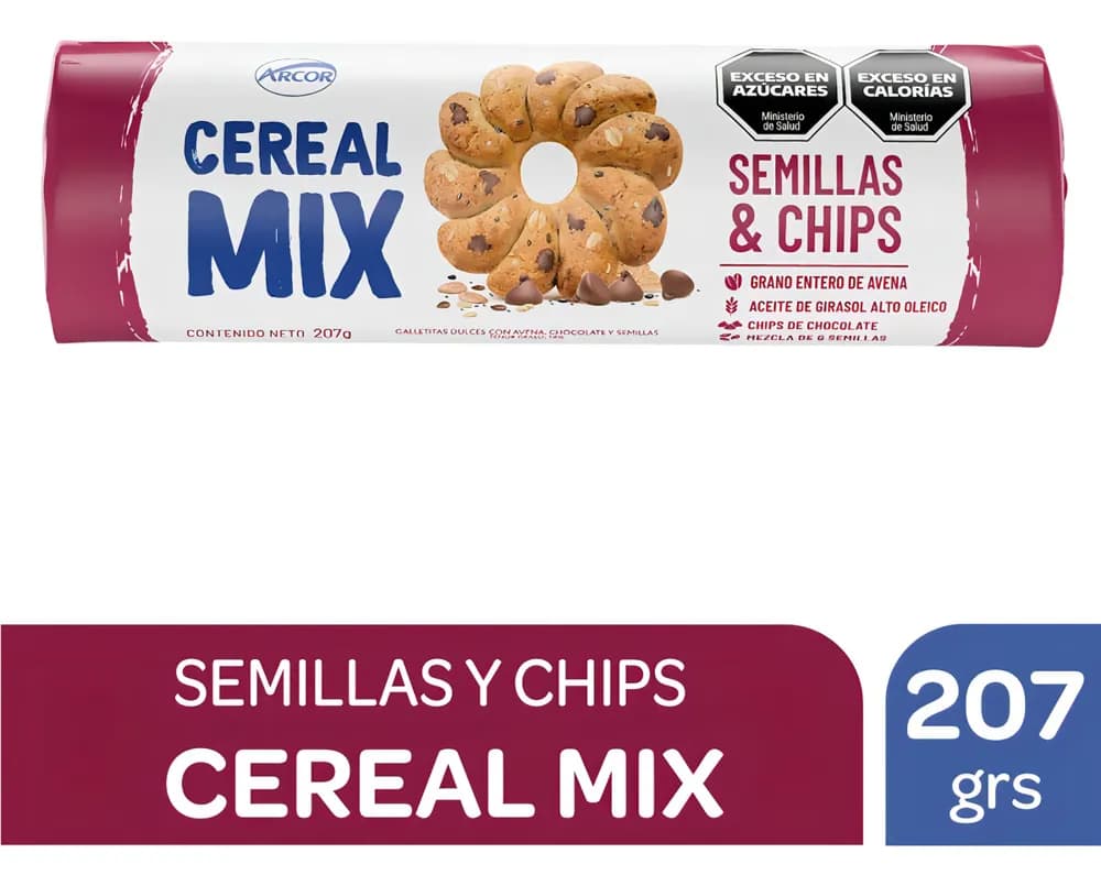GALLE CEREAL MIX SEMILLA CHIPS 207 G