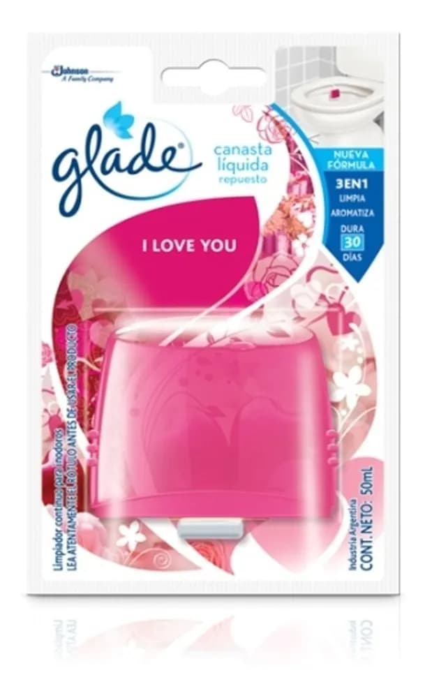 GLADE CANASTA LIQUIDA REPUESTO I LOVE YOU