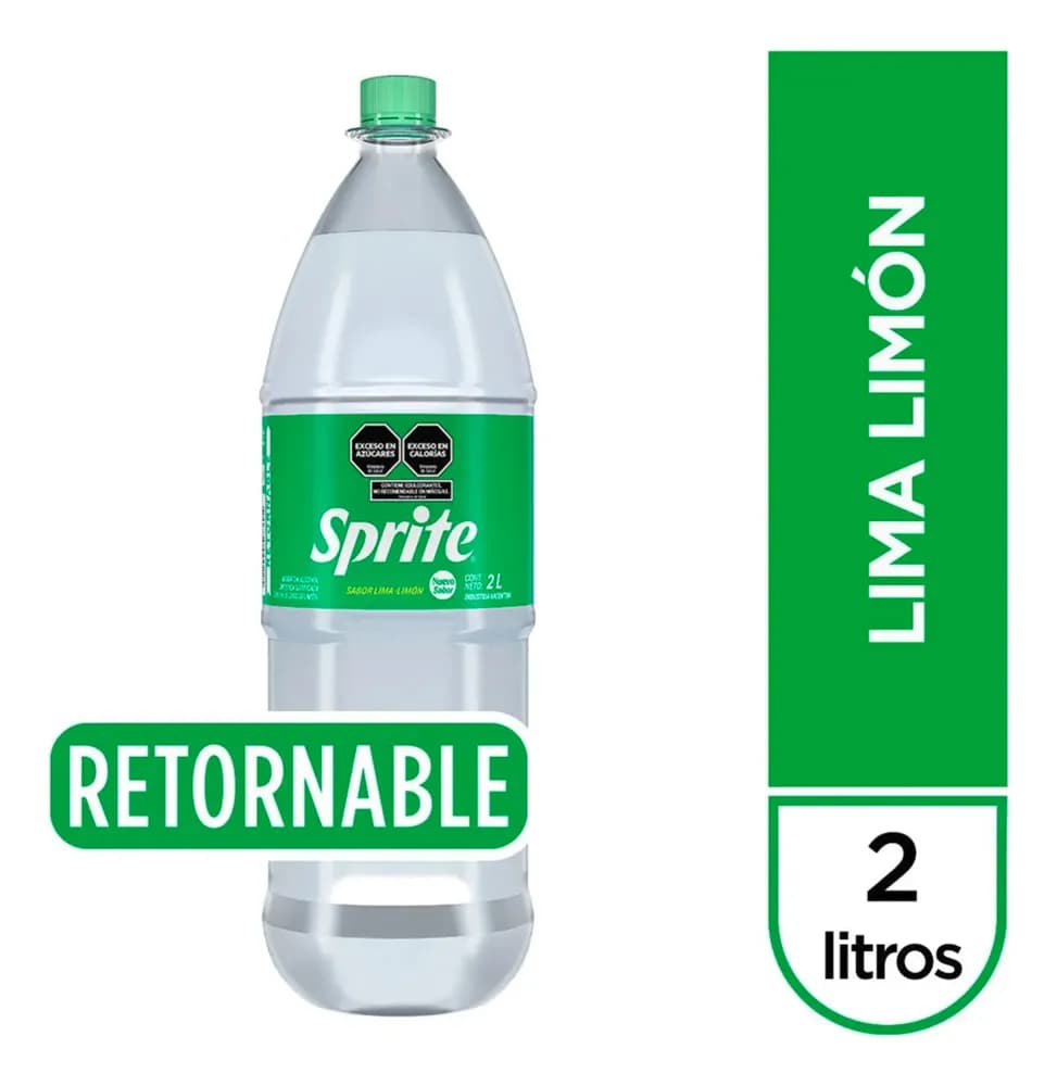 GASE SPRITE 2 L RETORNABLE