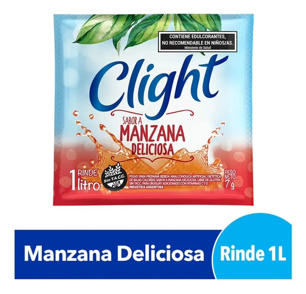 JUGO CLIGHT MANZANA