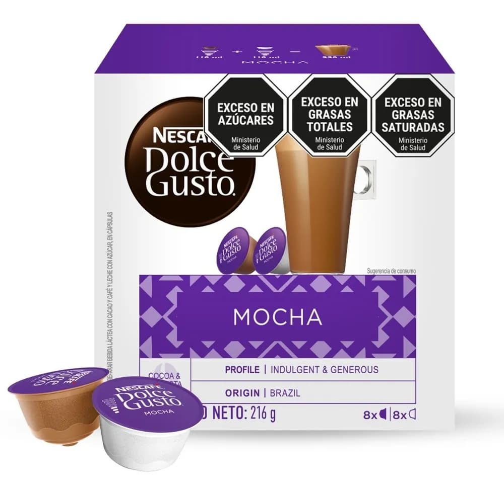 CAPSULAS DOLCE GUSTO MOCHA NESCAFE