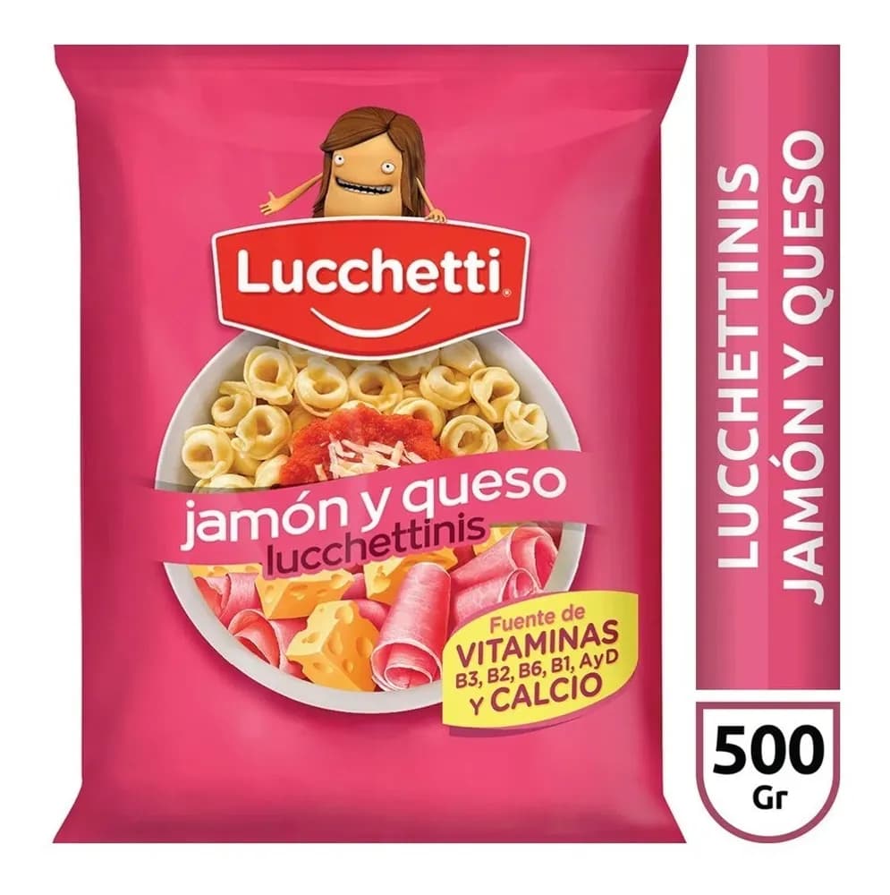 CAPELETTI LUCHETTI JAMON QUESO 500 G