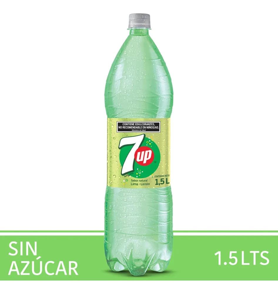 GASE 7 UP SIN AZUCAR 1.5 L