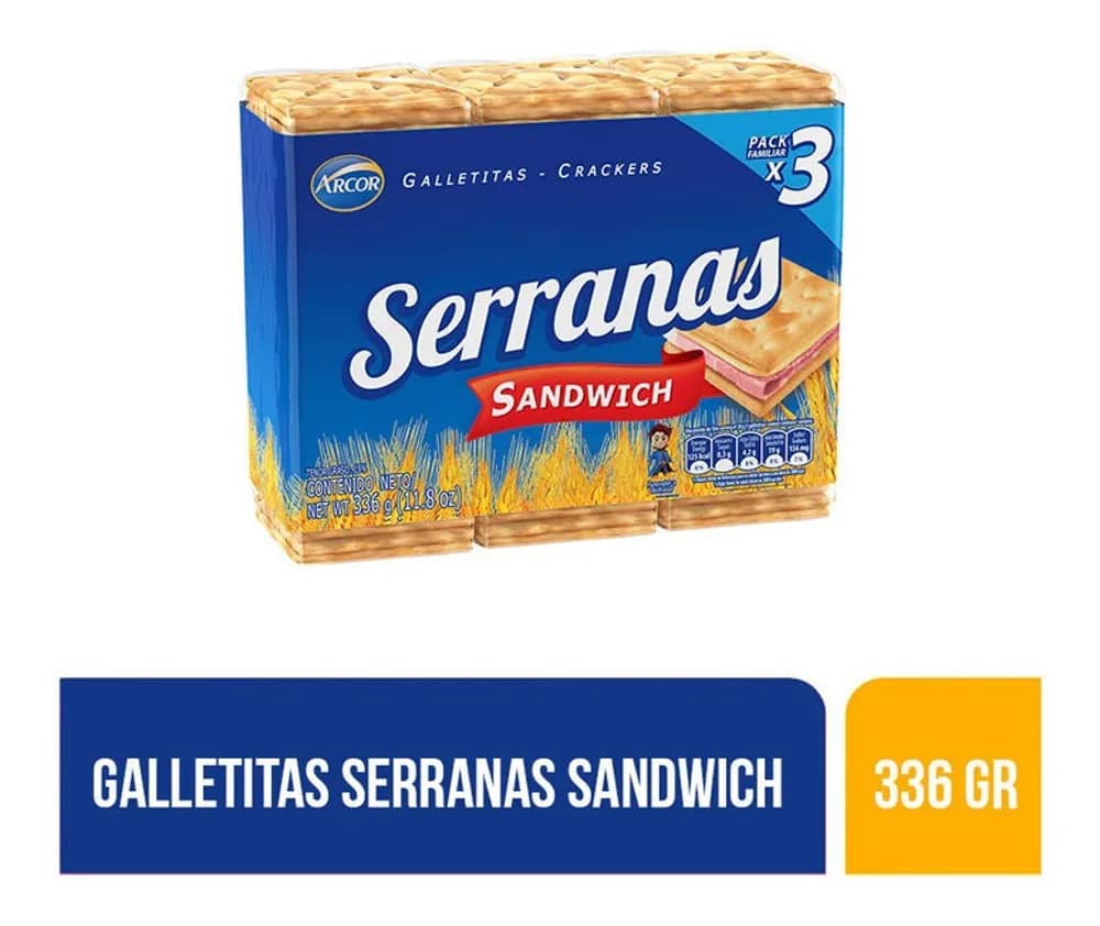 GALLE SERRANAS X3 ARCOR